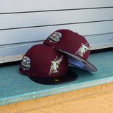 New Era Florida Marlins 10th Anniversary Side Patch Fitted - New Era