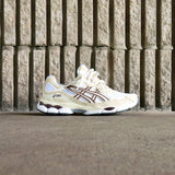 Mens Asics Gel-NYC (White/Roasted Coffee) - ASICS
