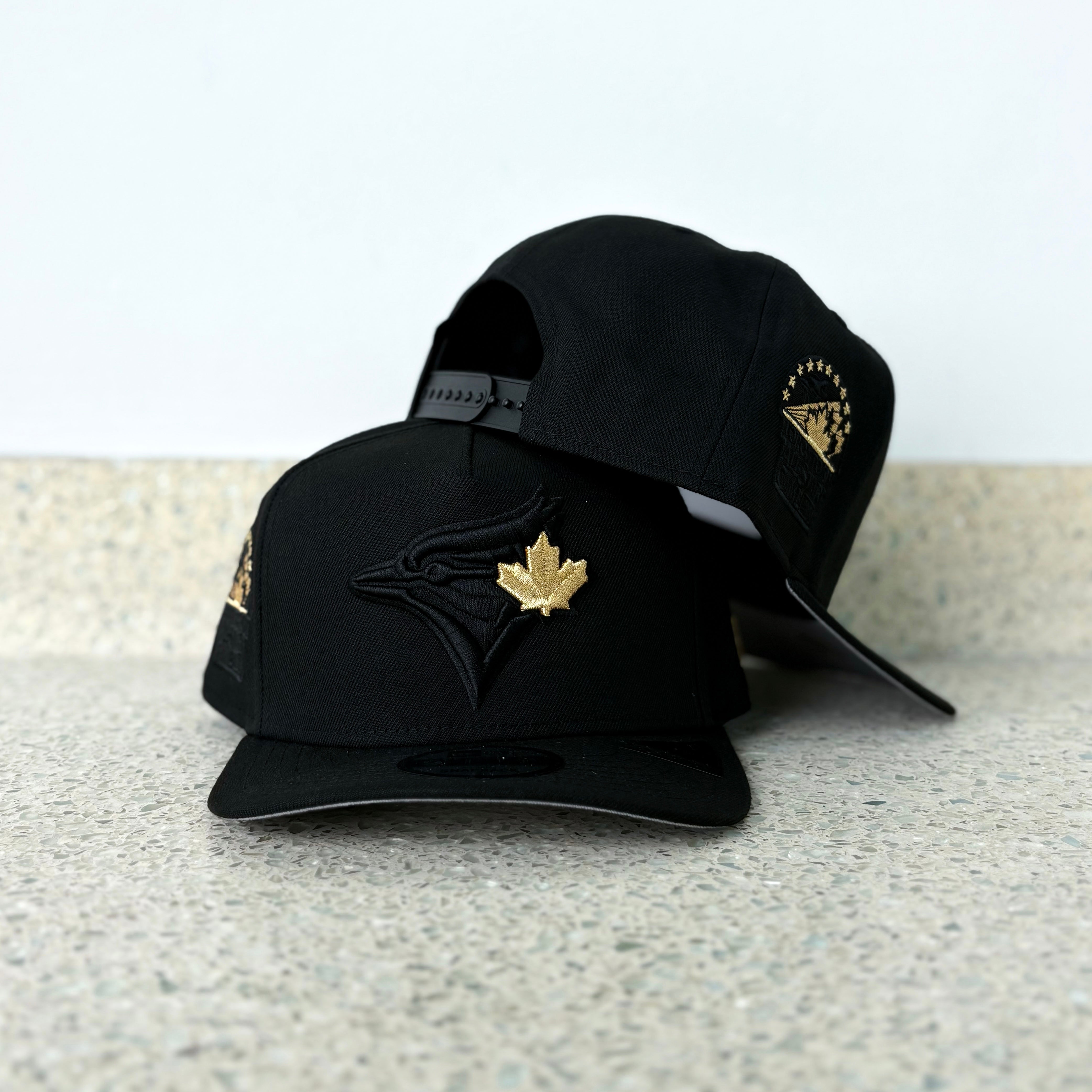 New Era Toronto Blue Jays 1991 ASG Grey UV 9Fifty A-Frame Snapback (Black)