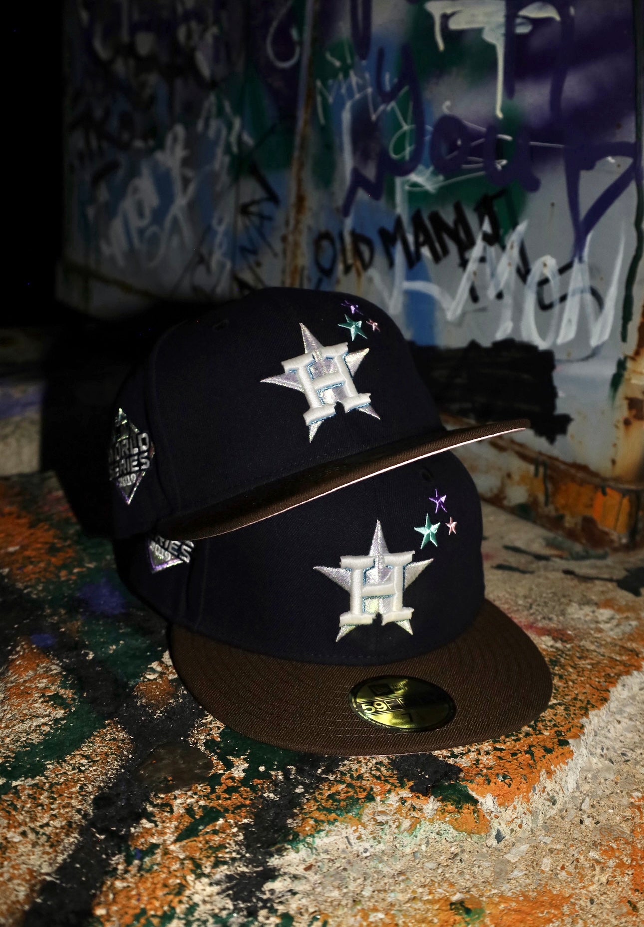 New Era Houston Astros 2019 World Series Side Patch Fitted - New Era