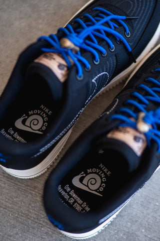 Mens Nike Air Force 1 '07 LV8 (Black/Royal) - nike
