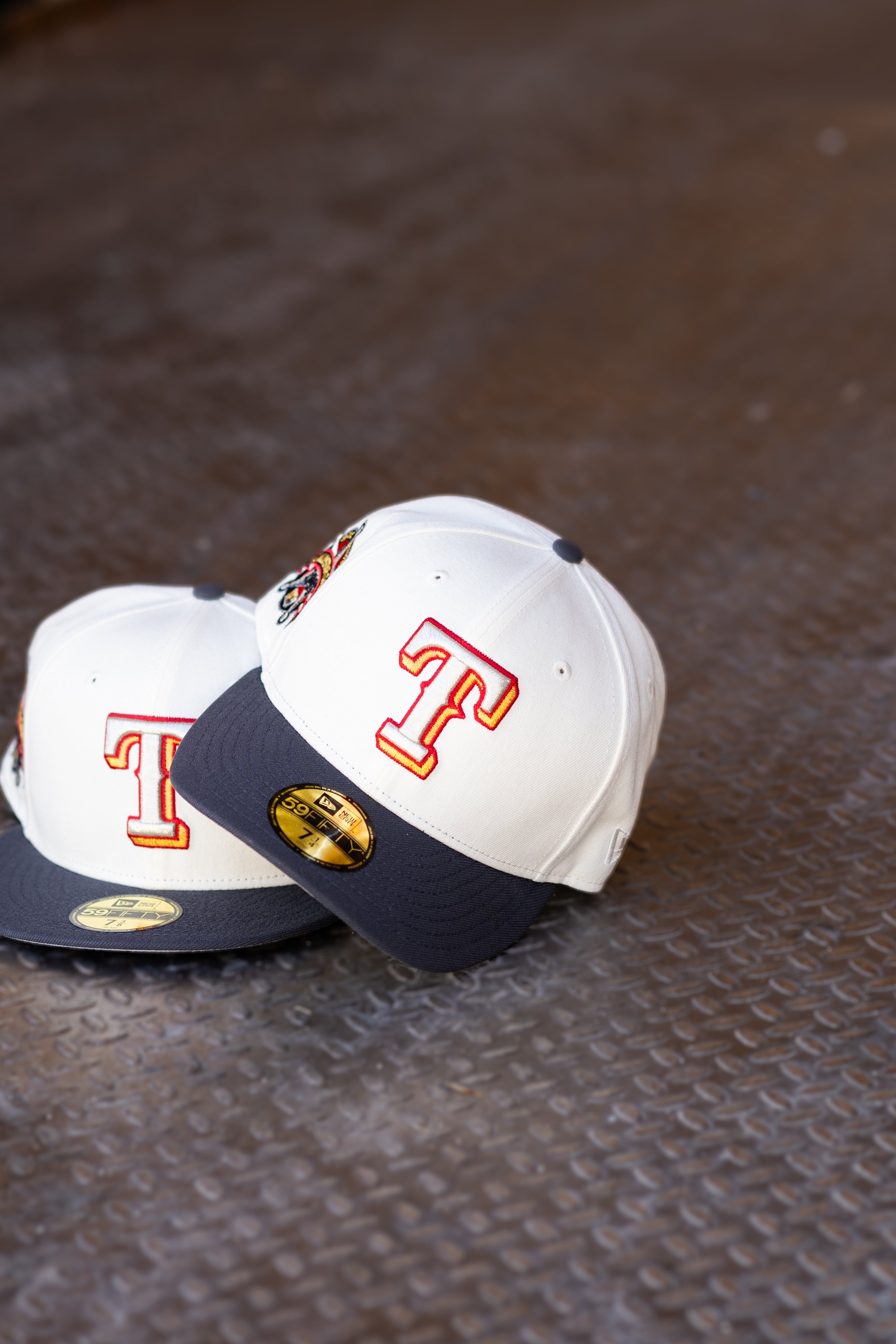 New Era Texas Rangers 1995 All-Star Game UV (Off White/Graphite) 59Fifty Fitted - New Era
