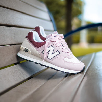 Mens New Balance 574 (Pink/Mauve) - U574OY2 - New Balance