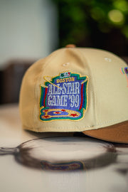 New Era Boston Red Sox 1999 ASG Purple UV (Gauntlet Gold/Tan) - New Era