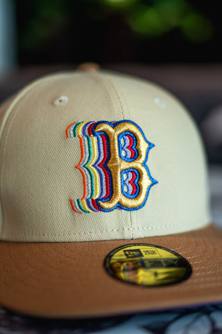 New Era Boston Red Sox 1999 ASG Purple UV (Gauntlet Gold/Tan) - New Era