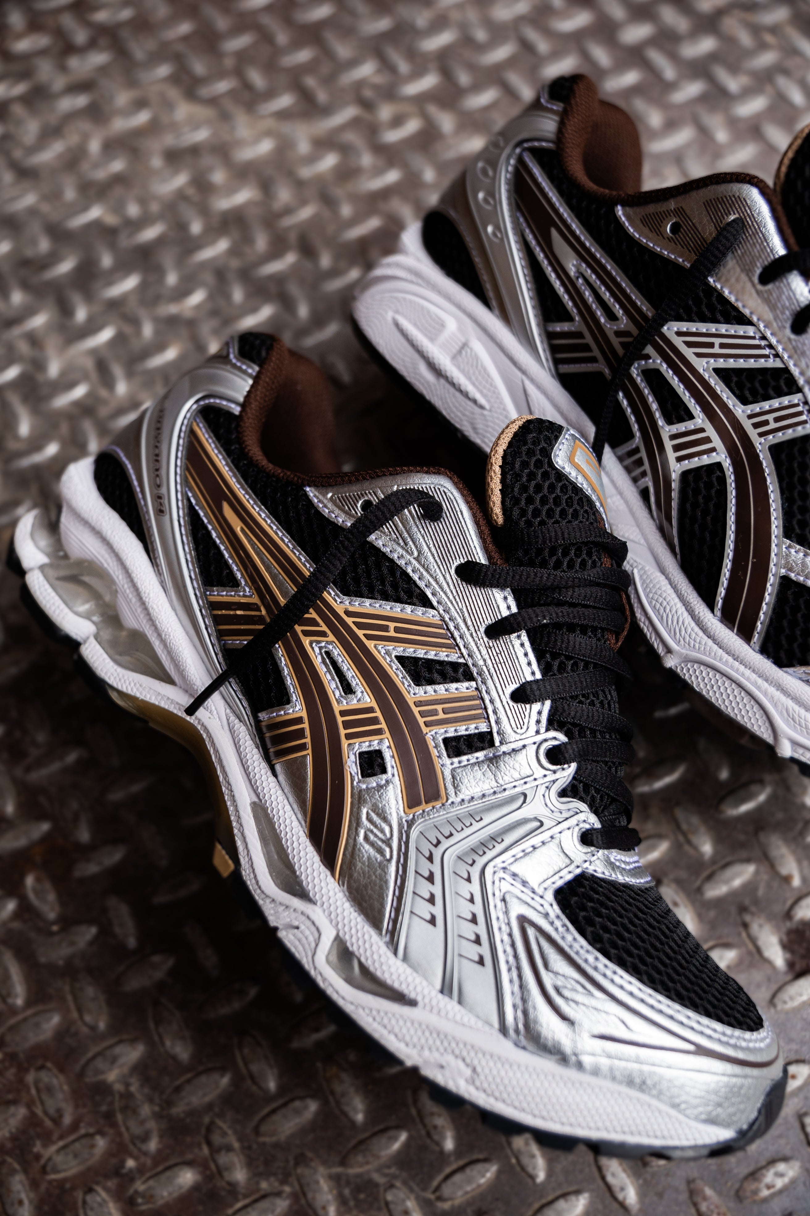 Mens Asics Gel-Kayano 14 (Black/Coffee) - VIP Asics