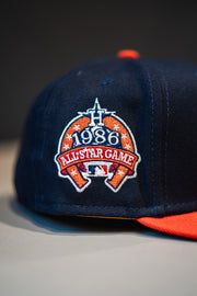 New Era Houston Astros On-Field Script Green UV (Navy/Orange) - New Era