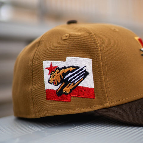 New Era Fresno Grizzlies Off Ivory UV (Khaki/Mocha) - New Era