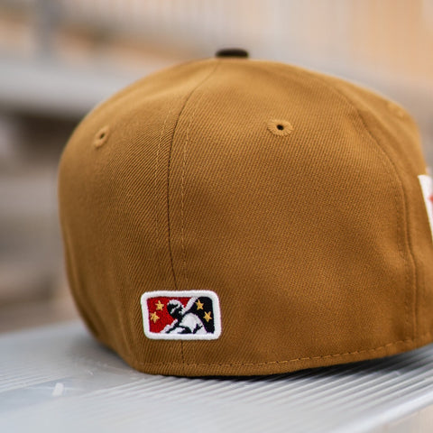 New Era Fresno Grizzlies Off Ivory UV (Khaki/Mocha) - New Era