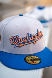 New Era Washington Nationals 2008 Inaugural Good Grey UV (Grey/True Blue) - New Era