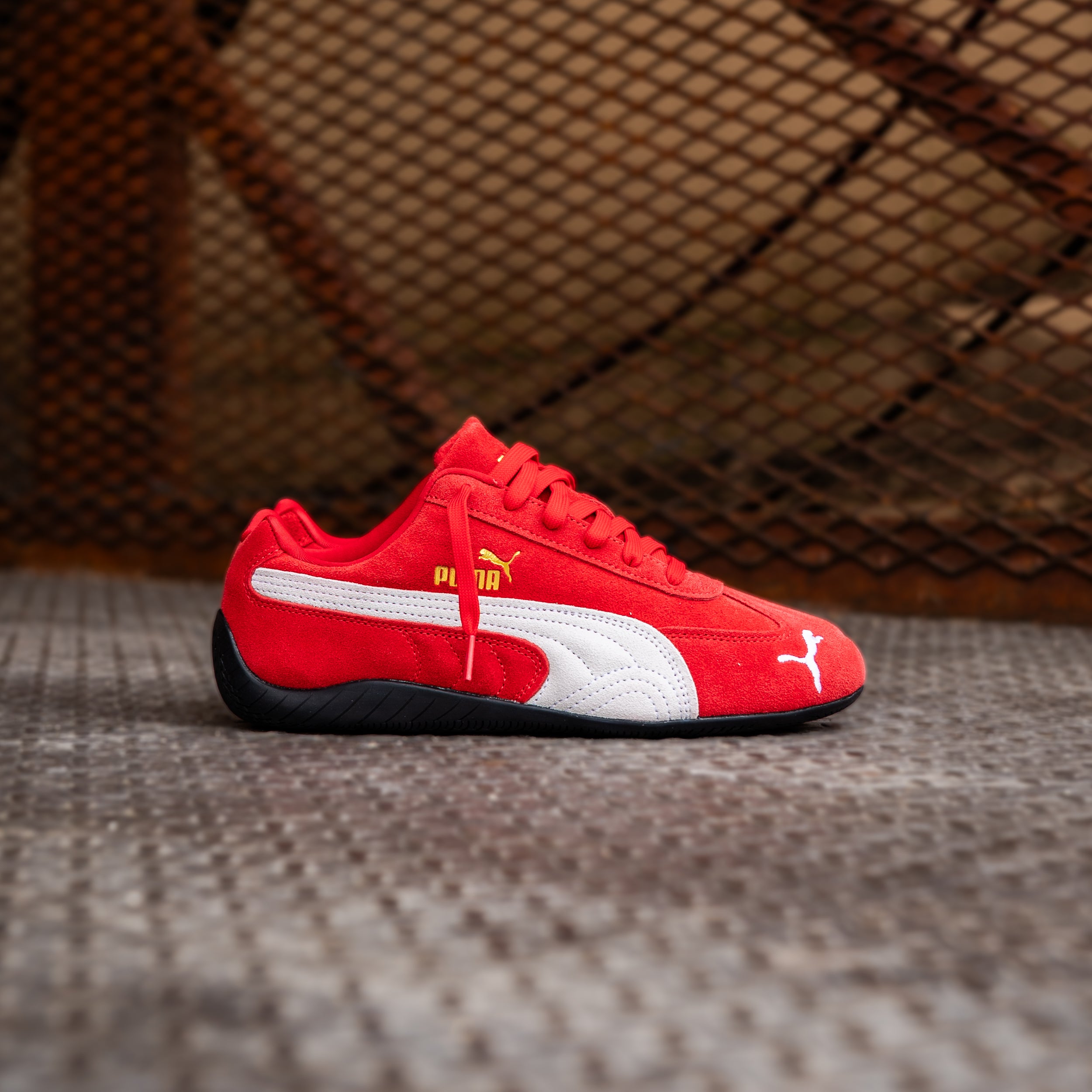 Mens Puma Speedcat OG (Puma Red/Puma White) - Puma