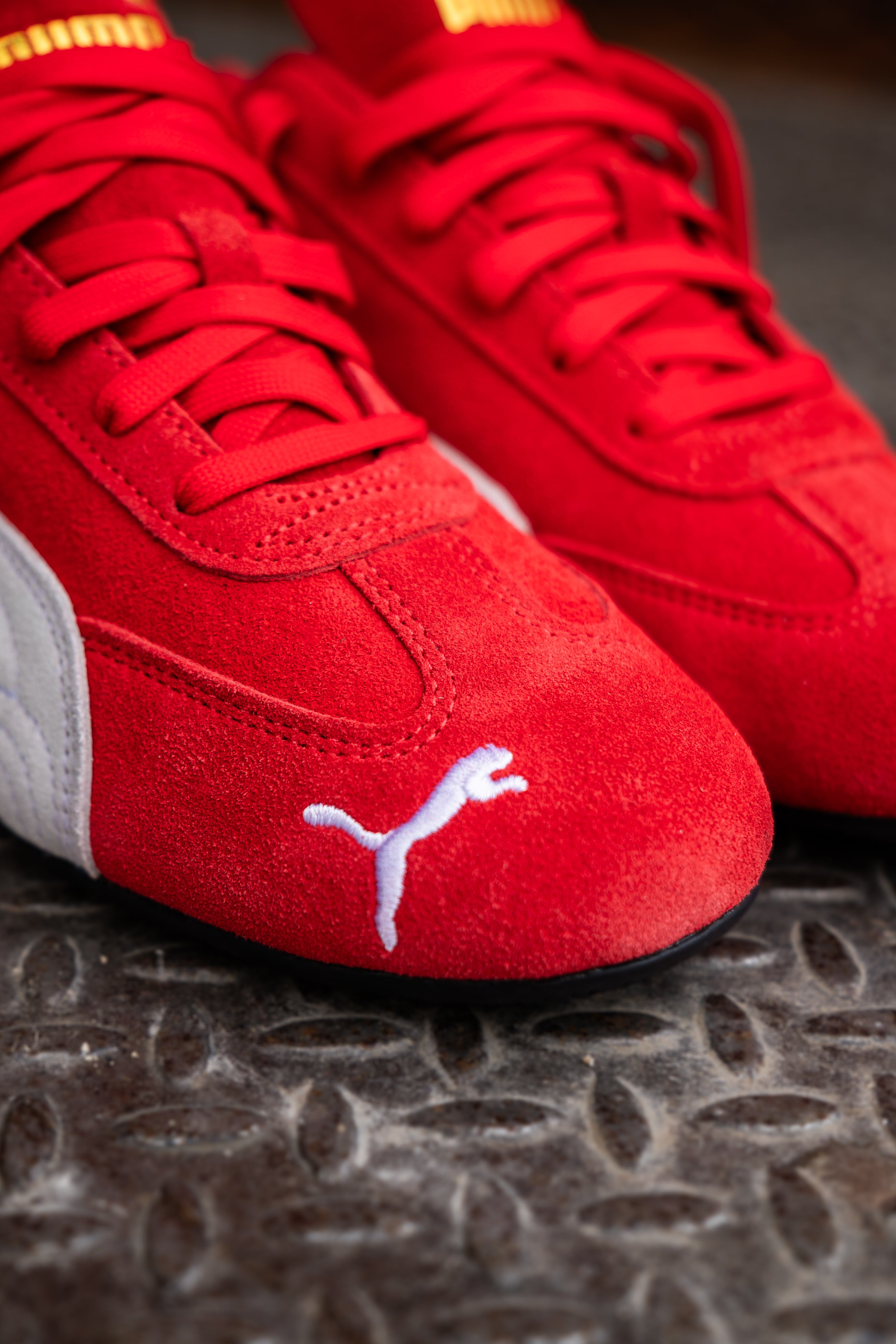 Mens Puma Speedcat OG (Puma Red/Puma White) - Puma