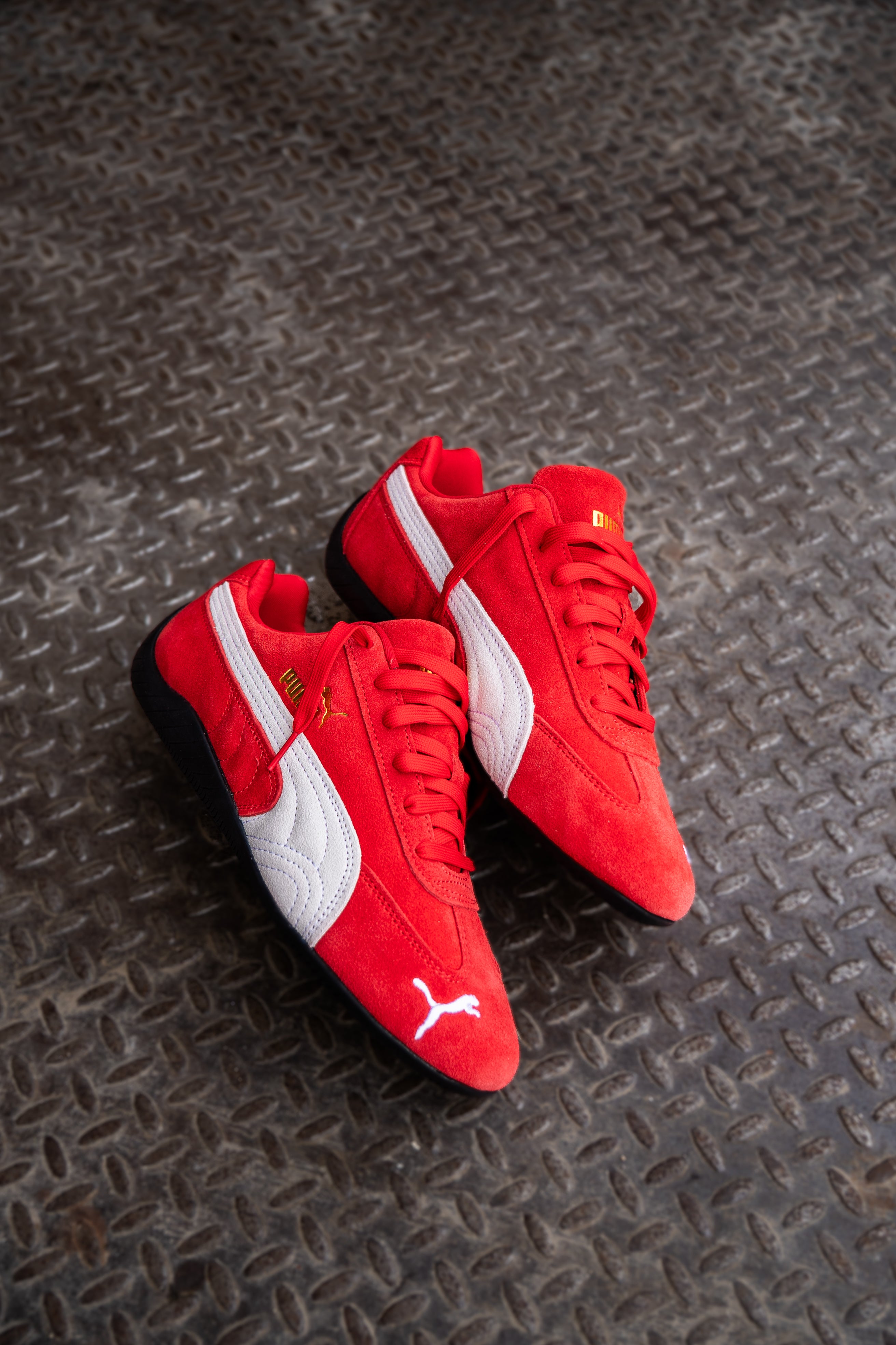 Mens Puma Speedcat OG (Puma Red/Puma White) - Puma