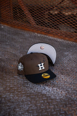 New Era Houston Astros 2022 World Series Grey UV (Cactus Mocha) 59Fifty Fitted - New Era