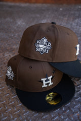New Era Houston Astros 2022 World Series Grey UV (Cactus Mocha) 59Fifty Fitted - New Era