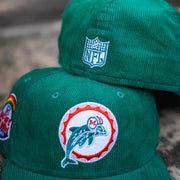 New Era Miami Dolphins 1985 Pro Bowl Good Grey UV (Corduroy Teal) - New Era