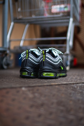 Mens Nike Air Max 97 (Pure Platinum/Volt) - Nike