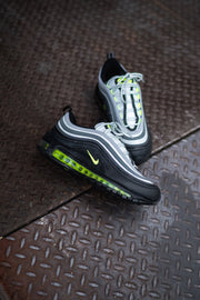 Mens Nike Air Max 97 (Pure Platinum/Volt) - Nike