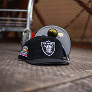 New Era Oakland Raiders 1990 ASG Good Grey UV (Corduroy Black) - New Era