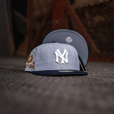 New Era New York Yankees 1929 World Series Good Grey UV (Wool Grey/Navy) - New Era