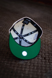 New Era Oakland Athletics 50th Anniversary Good Green UV (Off White/Black) - New Era