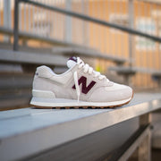 Mens New Balance 574 (Nimbus/Burgundy) - U574NOW - New Balance