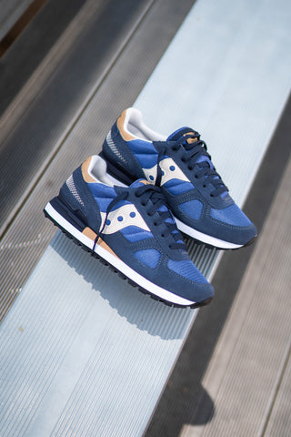 Saucony Shadow Original (Navy/Tan) - Saucony