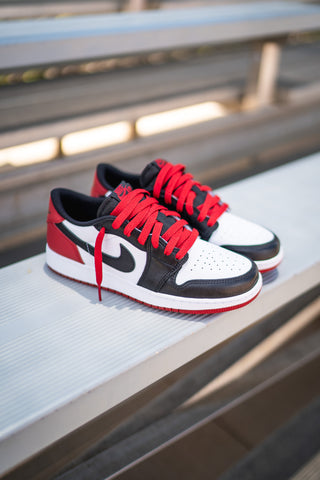 Nike Air Jordan 1 Low (Black Toe) - Nike