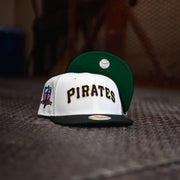 New Era Pittsburgh Pirates Clemente Good Green UV (Off White/Black) - New Era