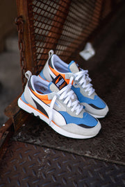 Mens Puma Rider Future Vintage (Grey/Bliss Blue) - Puma