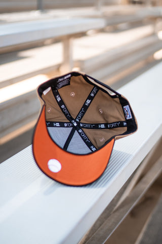 New Era San Francisco Giants Tell It Goodbye 9FORTY A-Frame Snapback (Beige/Black) - New Era