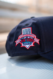 New Era Cleveland Indians 10th Anniversary 9FORTY A-Frame Snapback (Navy - New Era