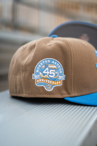 New Era Houston Astros 45th Anniversary Good Grey UV (Khaki/Sky) - New Era