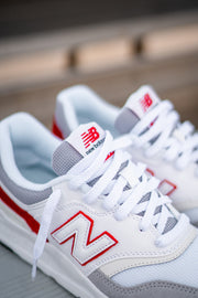 Mens New Balance 997H (White/Red) - CM997HOE - New Balance