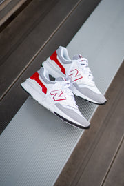 Mens New Balance 997H (White/Red) - CM997HOE - New Balance