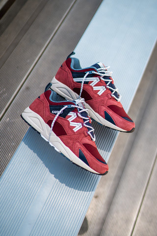 Mens Karhu Fusion 2.0 (Mineral Red/Lily White) - Karhu