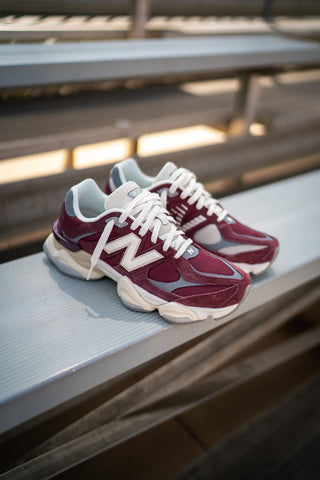 Mens New Balance 9060 (Red Grey) - U9060VNA - SNEAKER TOWN