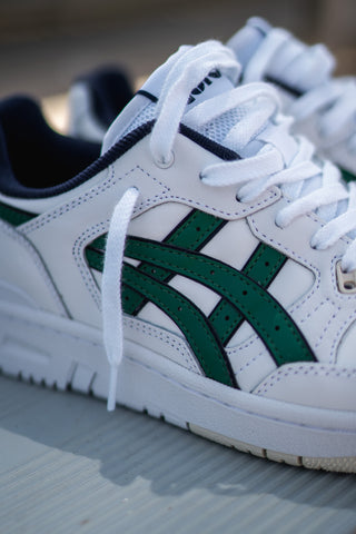 Mens Asics EX89 (White/Shamrock Green) - Asics