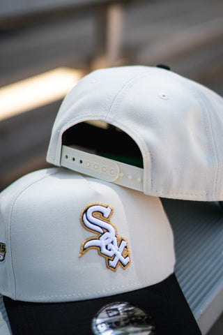 New Era Chicago White Sox 2005 WS 9FORTY A-Frame Snapback (Off White/Black) - New Era