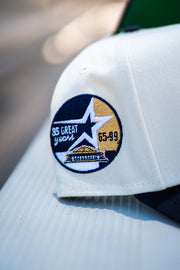 New Era Houston Astros 35th Anniversary 9FORTY A-Frame Snapback (Off White/Navy) - New Era