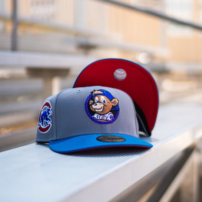 New Era Chicago Cubs Clark The Bear Red UV (Grey/Royal) - New Era