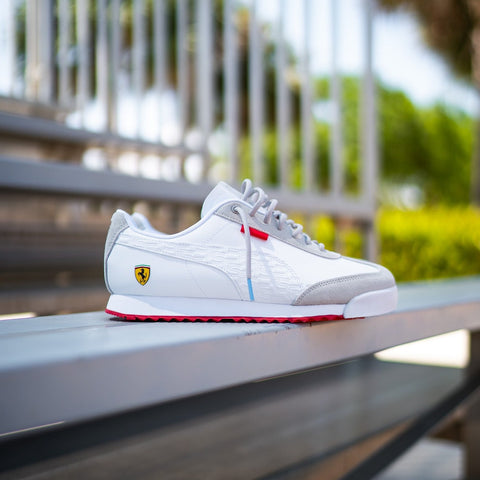 Mens Puma x Ferrari Roma (White) - Puma