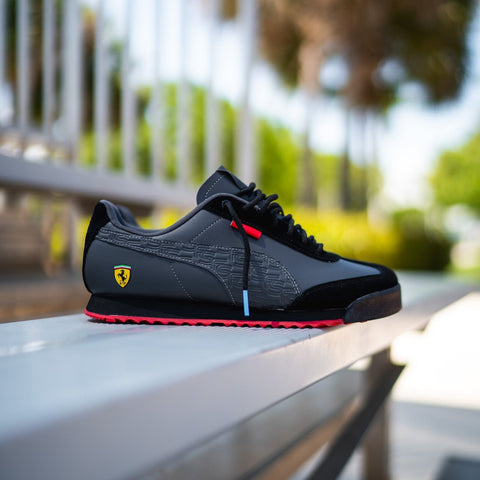 Mens Puma x Ferrari Roma (Black) - Puma