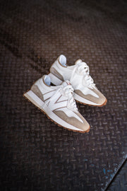 Mens New Balance 327 (Beige/White) - MS327PS - New Balance