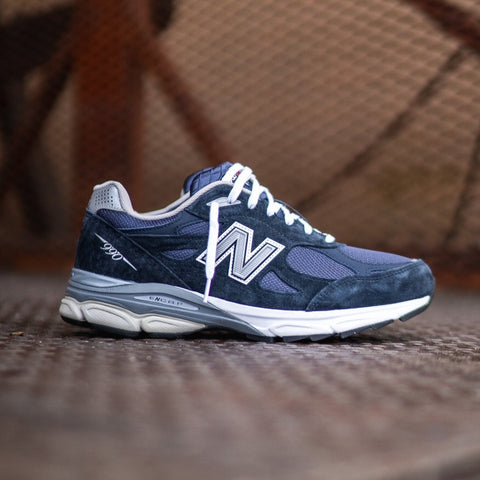 Men's New Balance 990v3 (Navy) - M990NB3
