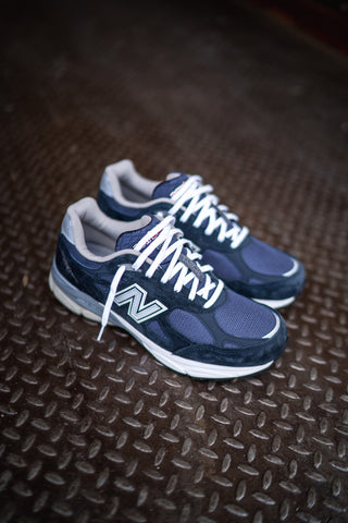 Men's New Balance 990v3 (Navy) - M990NB3