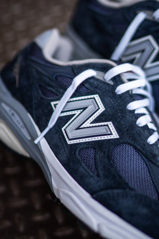 Men's New Balance 990v3 (Navy) - M990NB3