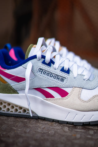 Mens Reebok Classic Leather Hexalite (White/Cold Grey) - reebok