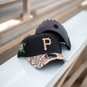 New Era Pittsburgh Pirates 9FORTY A-Frame Snapback (Black/Real Tree Camo) - New Era