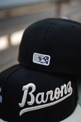 New Era Birmingham Barons 20th Anniversary Grey UV (Black/Off White) - New Era